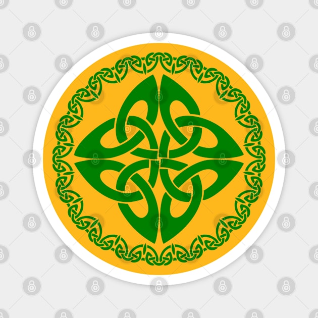St. Patricks Day Irish Design Magnet by POD Creations